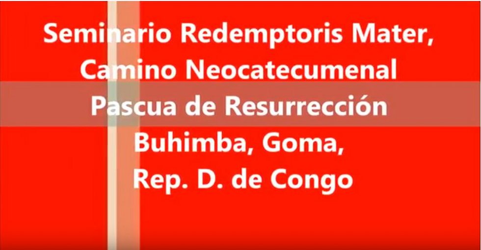 Seminario Diocesano Missionario Redemptoris Mater Goma (Congo)